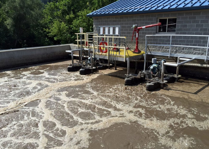 What is the Process of Treating Wastewater Produced in the Textile Manufacturing Industries?